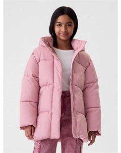 Детская стеганая непромокаемая куртка, розовый Gap