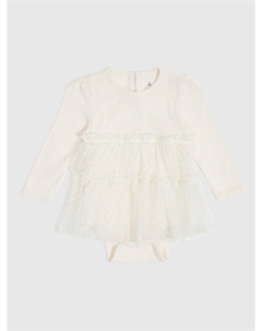 Боди с юбкой, бежевый Gap