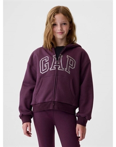 Детская толстовка с логотипом, фиолетовый Gap