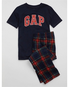 Детская пижама с логотипом., синий Gap