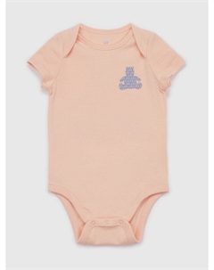 Боди с мишкой тедди, розовый Gap