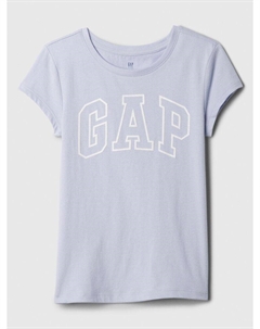 Детская футболка с логотипом, фиолетовый Gap