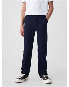 Детские брюки-чиносы, синий Gap