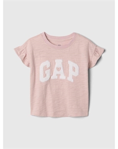 Футболка с логотипом, розовый Gap