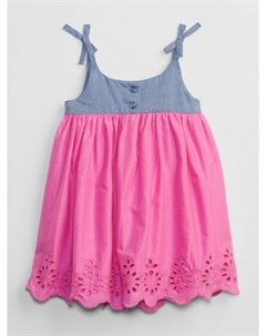 Платье madeira с бретелями, розовый Gap