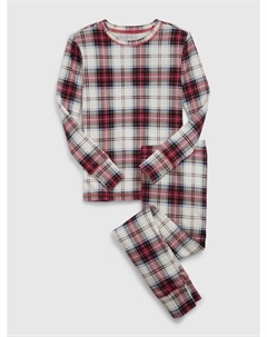 Детская пижама с рисунком, белый Gap