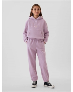 Детские спортивные штаны с логотипом, фиолетовый Gap
