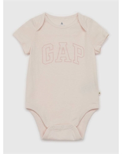 Боди с логотипом, розовый Gap