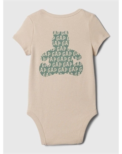 Боди с мишкой тедди, бежевый Gap