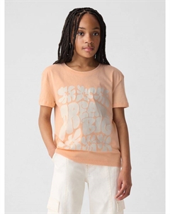 Детская футболка, розовый Gap