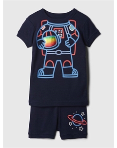 Пижамы из органического хлопка, черный Gap