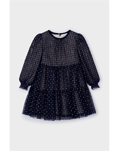 Платье для маленькой девочки, темно-синий Mayoral