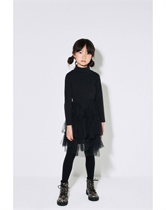 Блузка с высоким воротником, черный Next