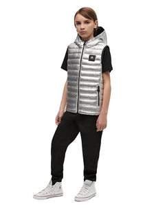 Унисекс Air Down металлический жилет, серебряный Moose knuckles