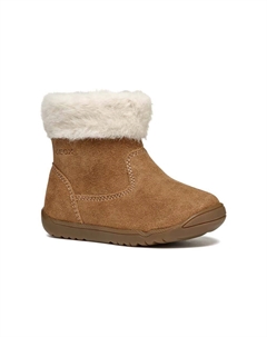 Детские зимние ботинки MACCHIA, коричневый Geox