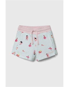 Шерстяные шорты для мальчиков и девочек, бирюзовый Guess