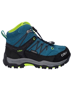 Ботинки для прогулки Kid's Rigel Mid Trekking Shoes Waterproof, цвет Deep Lake/Acido Cmp