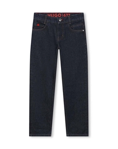 Джинсы детские, синий Hugo