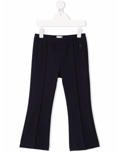 Прямые брюки с окантовкой, синий Il gufo