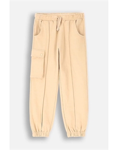 Брюки из крокодиловой шерсти для мальчиков и девочек, бежевый Coccodrillo