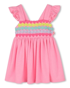 Платье с вышивкой, розовый Billieblush