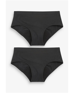 2 пары молодежных менструальных трусиков, черный Next