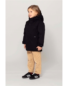 Пропитанный детский дождевик SLEEPING PIGEON, черный Gosoaky