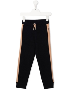 Спортивные брюки с лампасами, синий Chloé kids