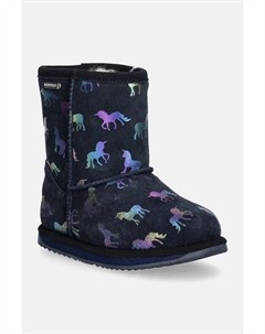 Детские зимние ботинки Rainbow Unicorn Brumby, темно-синий Emu australia