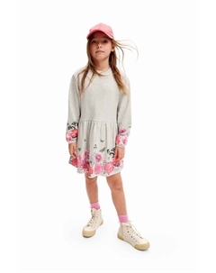 Платье для маленькой девочки, бежевый Desigual