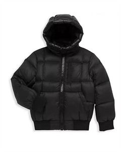 Унисекс куртка-бомбер 125th Street, черный Moose knuckles