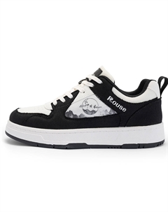 Кеды, обувь для скейтбординга Loz X унисекс с низким верхом, белый/черный Abciu
