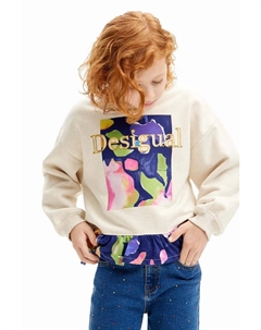 Толстовка для детей, белый Desigual