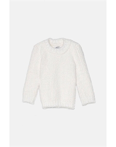 Детский свитер из смесовой шерсти RIGNOR, белый Jamiks