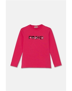 Хлопковая рубашка с длинными рукавами для мальчиков и девочек, розовый Pinko up