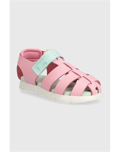 Детские кожаные сандалии, розовый Camper