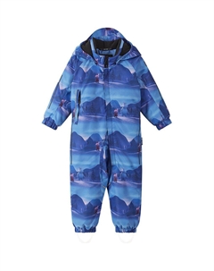 Зимний спортивный комбинезон для мальчиков и девочек Moomin Lyster, темно-синий Reima