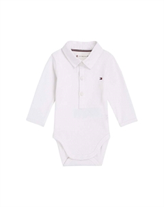 Боди в неоклассическом стиле, белый Tommy hilfiger