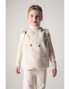 Детский жилет Monty Vest, бежевый Donsje