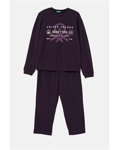Пижамы для мальчиков, фиолетовый United colors of benetton