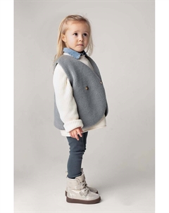 Детский жилет Monty Vest, серый Donsje