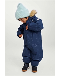 Комбинезон tuta in piuma neonato Aapua, темно-синий Reima