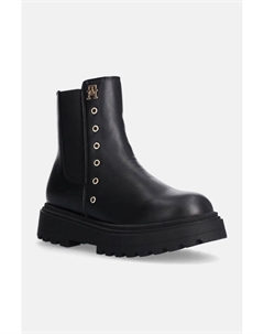 Ботинки челси, черный Tommy hilfiger