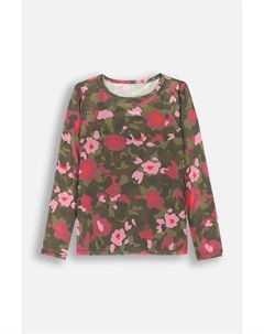 Детская футболка с длинным рукавом из кожи крокодила, зеленый Coccodrillo