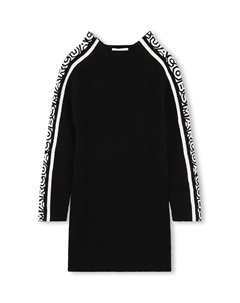 Шерстяное платье для детей, черный Marc jacobs