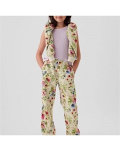 Джоггеры из флиса, белый Gap