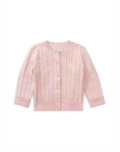 Кардиган вязания косами для девочек - для малышей Ralph lauren