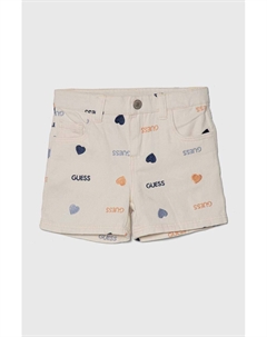 Джинсовые шорты для мальчика/девочки, белый Guess