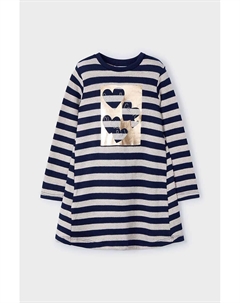 Платье для маленькой девочки, темно-синий Mayoral
