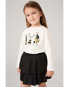 Юбка для маленькой девочки, черный Mayoral